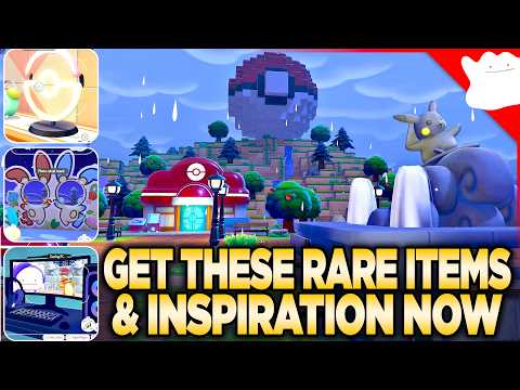 Get These Rare Items & Inspiration in Pokopia NOW!