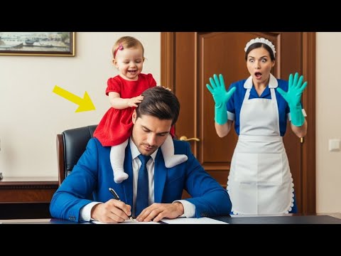 EL DUEÑO IBA A DESPEDIRLA, PERO VIO LA MARCA EN EL CUELLO DEL BEBÉ