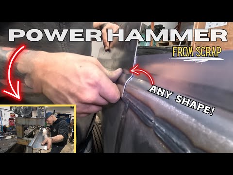 How To Make Profile Dies For Any Bodyline - Home Made Metal Shaping Power Hammer/Pullmax