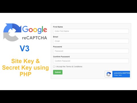 Google reCAPTCHA V3 || Google reCAPTCHA V3 integration in PHP