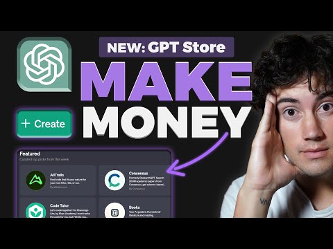 ChatGPT Update: How to Earn Money with GPT Store! (Full Guide)