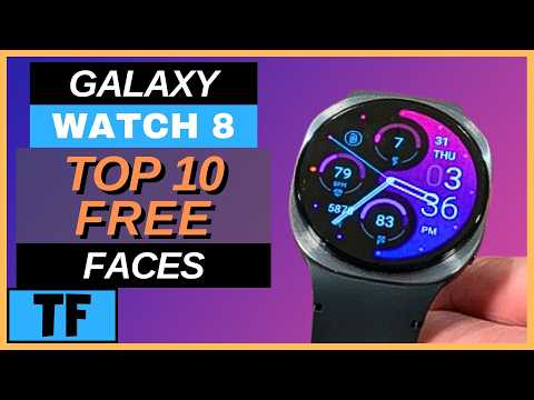 Galaxy Watch 8 Top 10 Best FREE Clock Faces You Need to Try! (Samsung Awesome Watch Faces!)