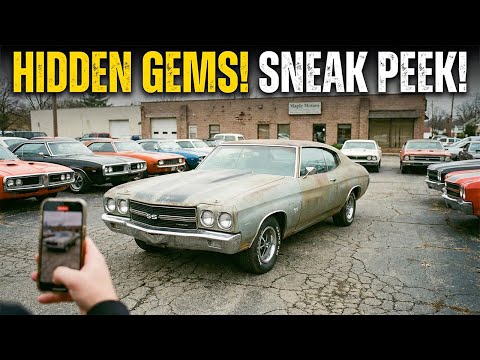 Maple Motors SNEAK PEEK  Lot Walk Classic Cars For Sale