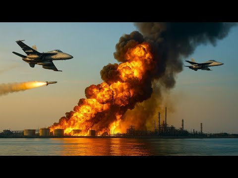 US Fighter Jets HIT Houthi Oil Port – Then THIS Happened...