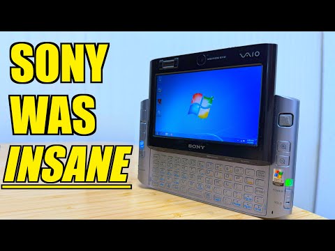 So Futuristic, it FAILED: Upgrading the Sony VGN-UX180P (A Crazy Handheld PC From 2006)