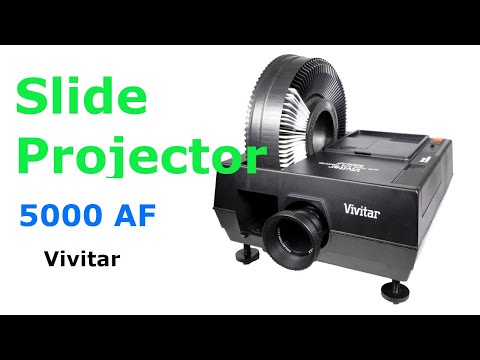 How To Use Slide Projector Vivitar 5000AF (Beginners Quick Guide)