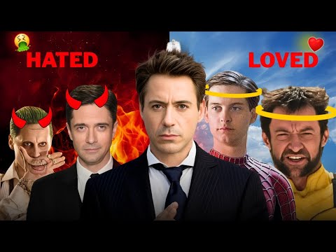 Most Hated Superhero Actors Ranked (Fans Went Crazy!)