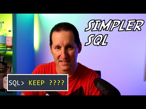 The KEEP clause will KEEP your SQL queries SIMPLE!