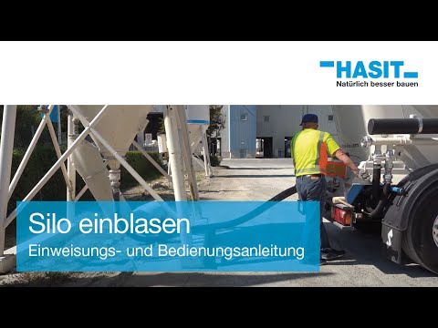 HASIT Silo einblasen - Einweisungs- und Bedienungsanleitung