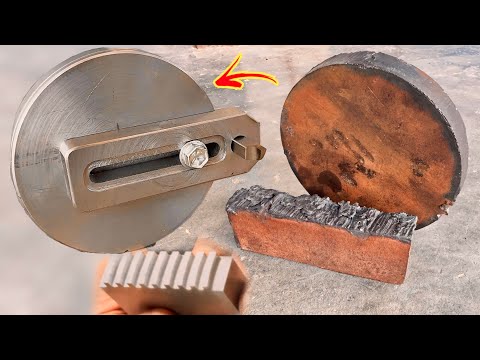 Amazing tool that makes every job easier important for lathes | Adjusting tool by lathe idea skills