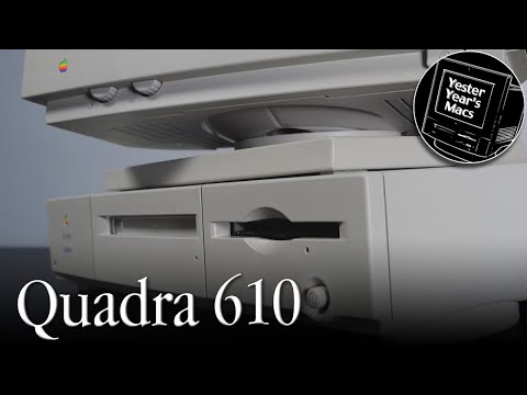 The Quadra (Centris) 610 - Review of Apple's Mid-Range Pizza-Box Macintosh from 1993