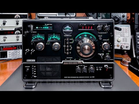 SONY CRF-320 Receiver Restoration Repair and Modification