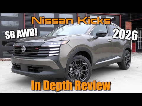 2026 Nissan Kicks SR AWD: Start Up, Test Drive & In Depth Review