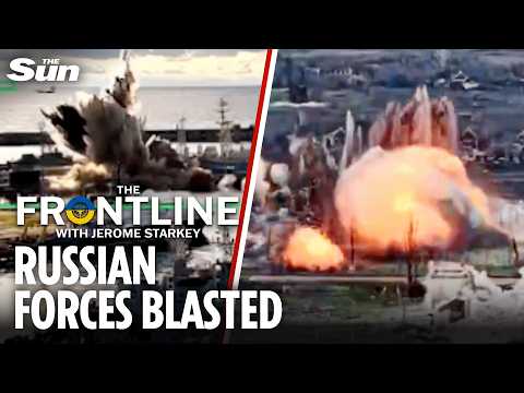 Ukraine hits back in Kupyansk as Russian sub is BLASTED and Putin's oil refineries burn