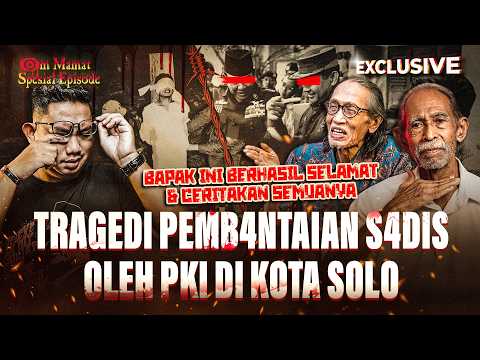 DI DEPAN MATA SAYA MEREKA KEHILANGAN NYAWA!! KONFLIK PKI DENGAN UMAT ISLAM W/ PROF ANHAR GONGGONG