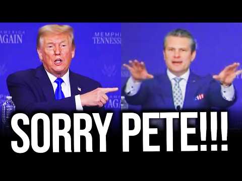 Trump THROWS Pete UNDER THE BUS and SHOCKS HIM