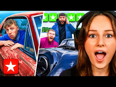 Freya Reacts to SIDEMEN MOST EXPENSIVE CAR CHALLENGE