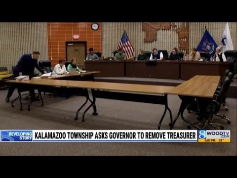 Kalamazoo Township asks governor to remove embattled treasurer
