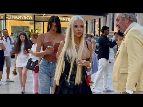 MONACO LADIES BEST SUPERCAR ARRIVALS & BILLIONAIRE LUXURY LIFESTYLE