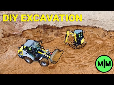 Saving Big with DIY Foundation Excavation and First Concrete Pour | Max Maker Dream Workshop Ep. 2