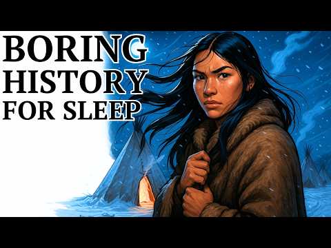How Did Native Americans Sleep Warm in Tipis During Sub-Zero Nights | Relaxing History for Sleep