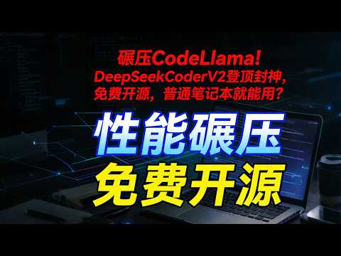 放弃CodeLlama？DeepSeekCoderV2实测曝光，90.2%准确率，到底值不值得冲？#DeepSeekCoderV2#开源代码模型#AI编程工具#国产AI之光#CodeLlama对比
