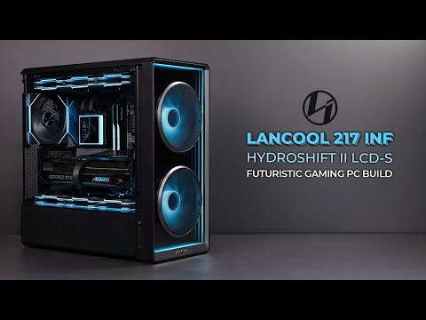 Lian Li LANCOOL 217 INF Futuristic Gaming PC Build | HydroShift II LCD-S 360 | Uni Fan TL Wireless