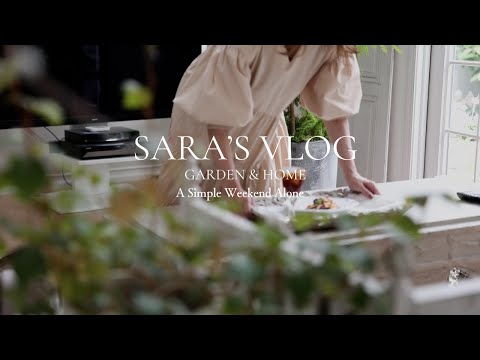 A Simple Weekend Alone｜Nature, Baking, and Little Joys