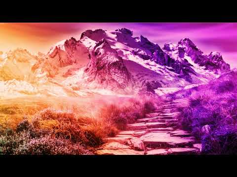 1 of gradient ambient Mountain path - hue lights