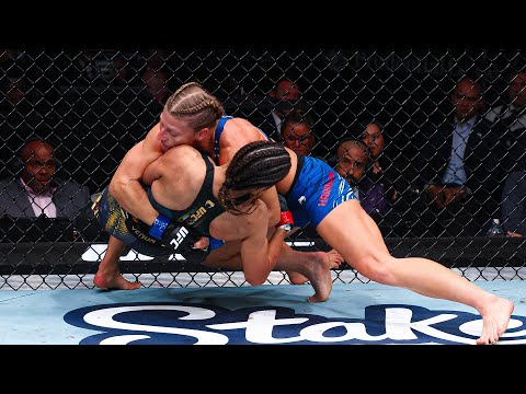 Kayla Harrison SUBMITS Julianna Peña In The Second Round! 🚨