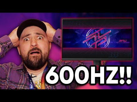 I've never seen a monitor this fast! - MSI Monitors at CES 2025