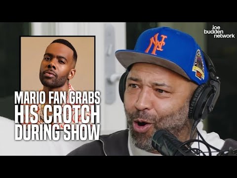 Mario Fan Grabs Him During Show