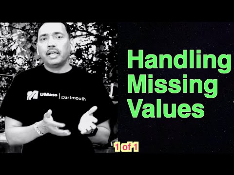 Handling Missing Values using R