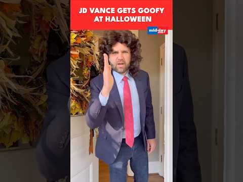 U.S Vice President JD Vance turns into a GOOF on Halloween #ytshorts #halloween #usa