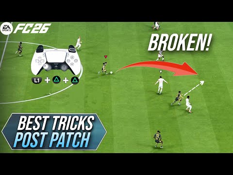 6 Best OVERPOWERED Attacking Tricks POST PATCH In EA FC 26!