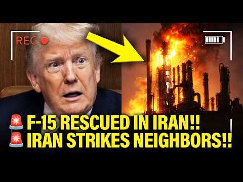 🚨F-15 CREW MEMBER RESCUED IN IRAN…WAR RAGES!!!!
