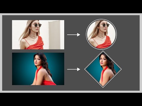 How to place images inside the shape or frame in adobe illustrator | Clipping Mask / Opacity Mask