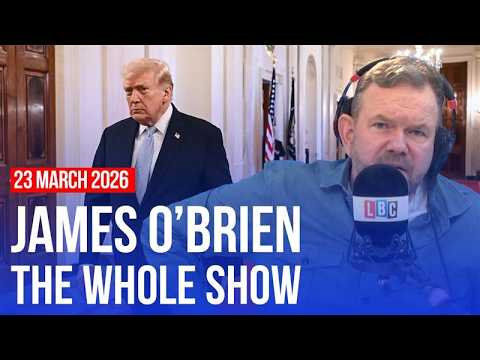 Donald Trump completely bottles it on Iran | James O’Brien - The Whole Show