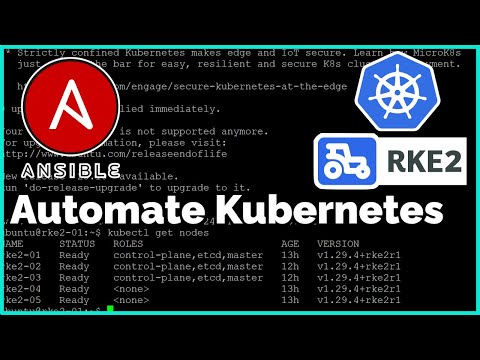 Easy Kubernetes Using Ansible! (RKE2)