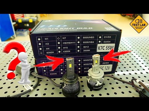 Which LED bulbs are more efficient? Three-pipe or two-pipe? Comparing the K7C vs. K5C DAWNKNIGHT ...