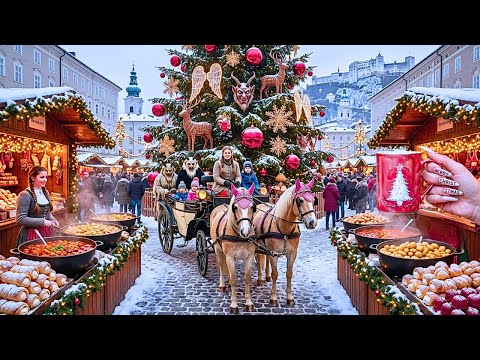 HIDDEN GEMS OF AUSTRIA ๐ Salzburg 2025 The Most Magnificent Christmas Markets in the World