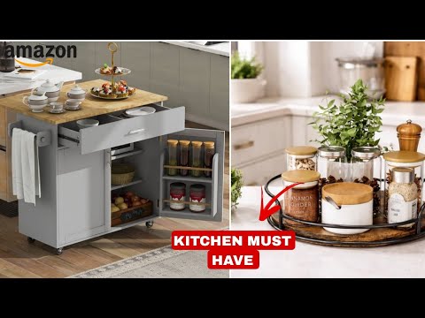20 Amazon Kitchen Finds That Make Small Kitchens Look Bigger & More Organized!