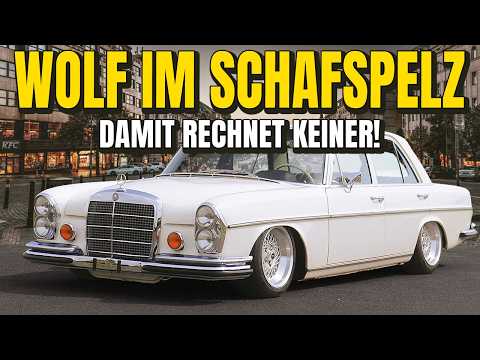 Wolf in disguise! | Mercedes W108 powered by a 5.6L SEC V8 | Sourkrauts