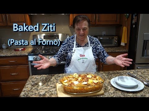 Italian Grandma Makes Baked Ziti/Rigatoni (Pasta al Forno)