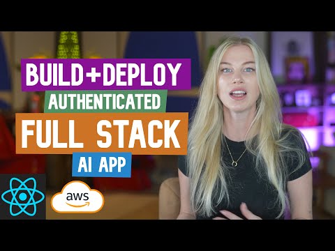 🛑 1hr to Build and DEPLOY an Authenticated AI APP! React.js + AWS