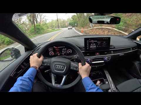 2024 Audi S5 3.0T Sportback Premium Plus - POV Test Drive