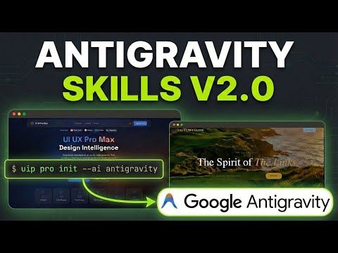 Google AntiGravity Skill Sets Are A GAME CHANGER (FREE)