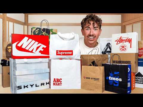 I Bought INSANE Sneakers & Streetwear In Japan