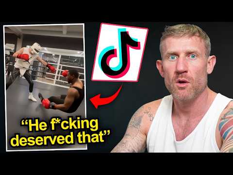 Olympic Boxer DISGUSTED by SHOCKING Boxing Clips