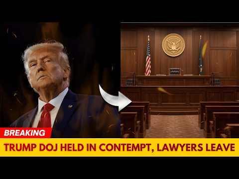 DOJ Under Trump Held in Contempt as Several Lawyers Step Down